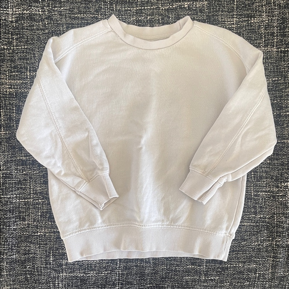 Zara Classic White Kid's Sweatshirt